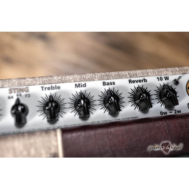 Carr Amps Super Bee 10W 1x12” Combo – Fawn Slub/Wine