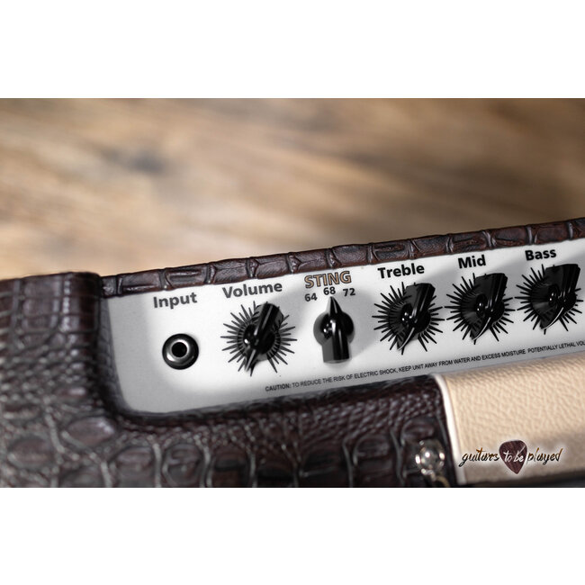 Carr Amps Super Bee 10W 1x10” Combo – Brown Gator/Cream