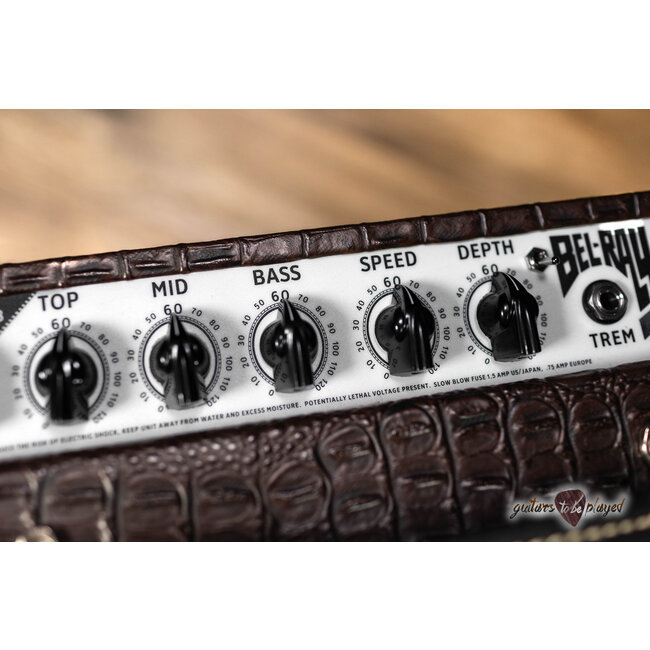 Carr Amps Bel-Ray 16W 1x12” Combo – Brown Gator