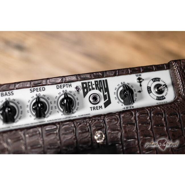 Carr Amps Bel-Ray 16W 1x12” Combo – Brown Gator