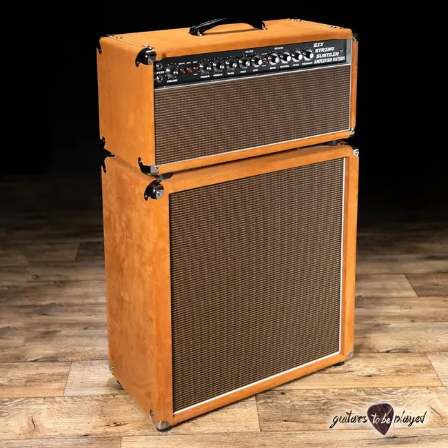 Amplified Nation Six String Sustain 50W Head & 112 Cab – Golden Brown Suede