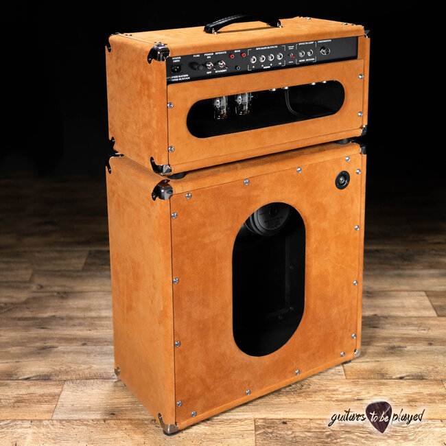 Amplified Nation Six String Sustain 50W Head & 212 Cab – Golden Brown Suede