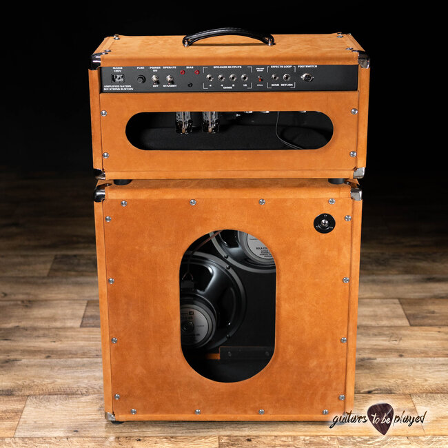 Amplified Nation Six String Sustain 50W Head & 212 Cab – Golden Brown Suede