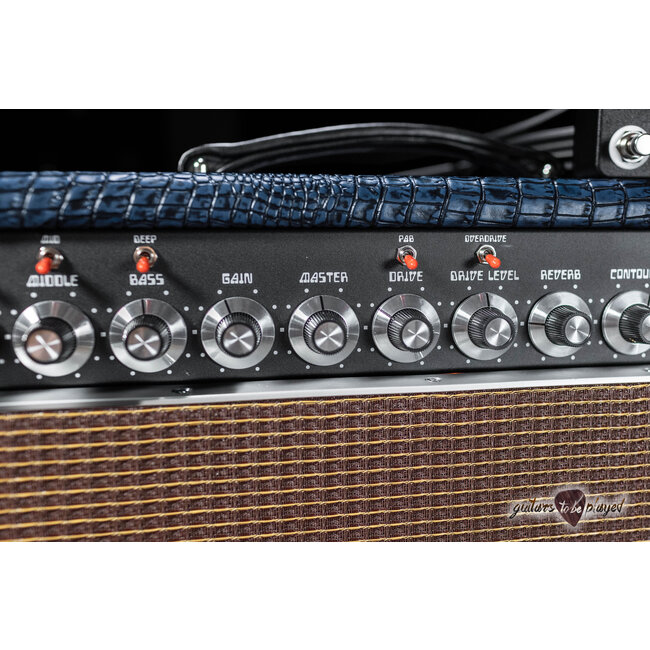 Amplified Nation Wonderland Overdrive V2 Tube-Rectified 50W Combo – Blue Croc