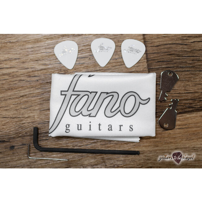 Fano PX6 Alt de Facto Lollar Firebird Guitar w/ Bigsby & Case – Blue Boy