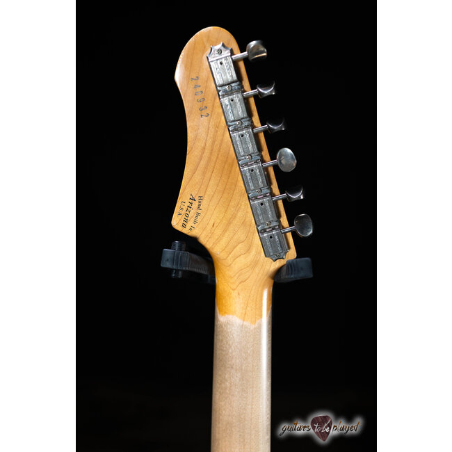 Fano PX6 Alt de Facto Lollar Firebird Guitar w/ Bigsby & Case – Blue Boy