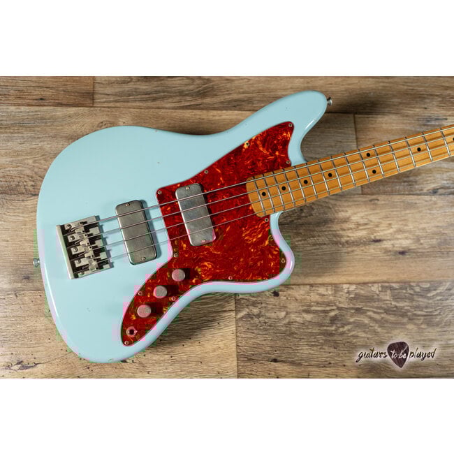 Fano JM4 Oltre Maple Neck Electric Bass w/ Gigbag – Sonic Blue
