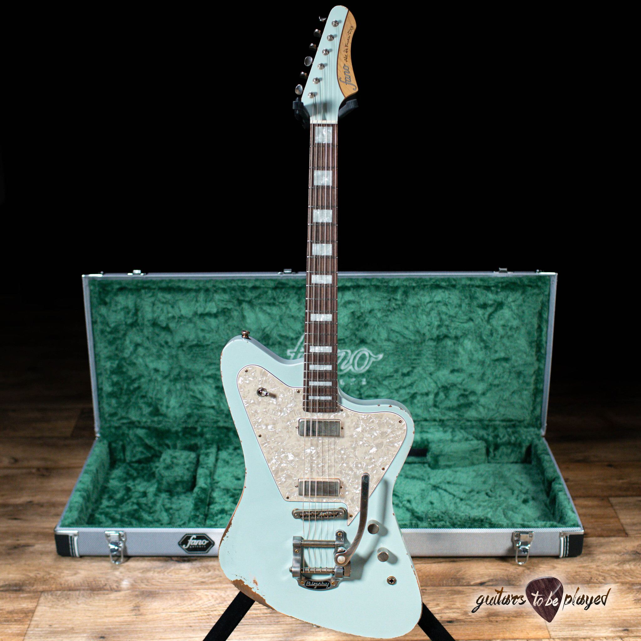 Fano PX6 Alt de Facto Lollar Firebird Guitar w/ Bigsby