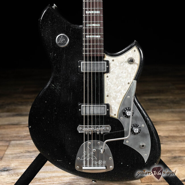 Novo Serus J Baritone Guitar w/ Lollar Mini Broilers – Starry Night