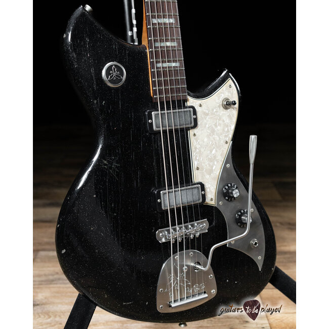 Novo Serus J Baritone Guitar w/ Lollar Mini Broilers – Starry Night