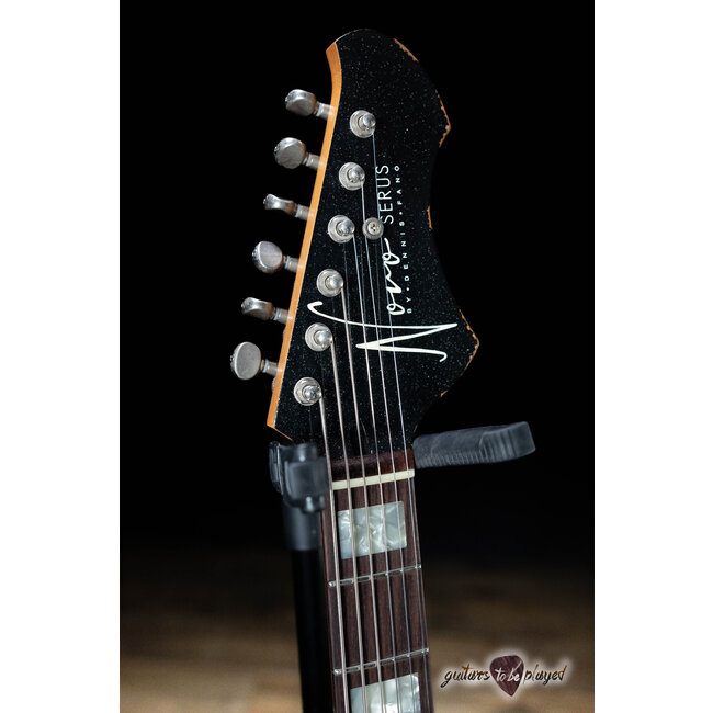 Novo Serus J Baritone Guitar w/ Lollar Mini Broilers – Starry Night