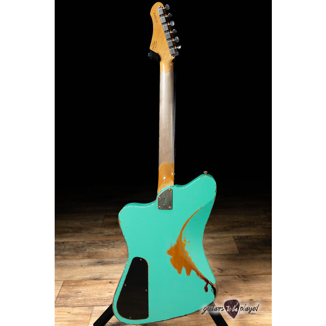 Fano PX6 Alt de Facto Maple Neck Lollar Imperials w/ Case – Seafoam Green/3TSB