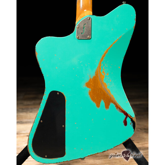 Fano PX6 Alt de Facto Maple Neck Lollar Imperials w/ Case – Seafoam Green/3TSB