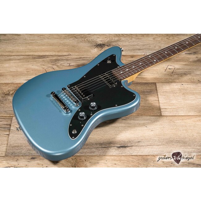 Fano JM6 Oltre Lollar Mini HB/Imperial Guitar w/ Gigbag – Pelham Blue