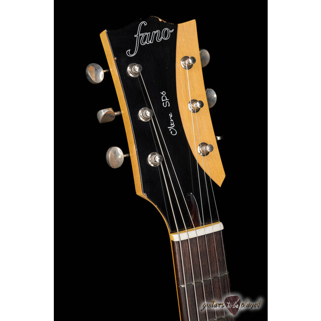 Fano SP6 Oltre Lollar Mini HB/Special T Guitar w/ Gigbag – Tobacco Burst