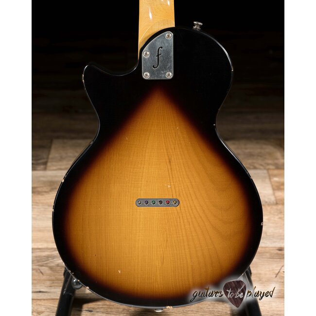 Fano SP6 Oltre Lollar Mini HB/Special T Guitar w/ Gigbag – Tobacco Burst