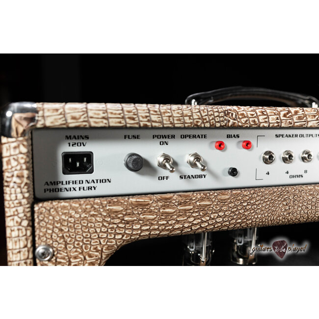Amplified Nation Phoenix Fury 50W Head & 112 Cab – Bronze Croc