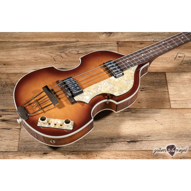 Hofner 1962 Reissue “Mersey” (H500/1-62-0) Violin Bass w/ Case – Sunburst