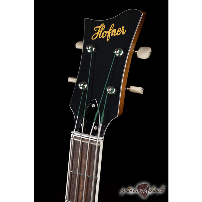 Hofner 1964 Reissue Left-Handed Violin Bass (H500/1-64L-0) w/ Case – Sunburst