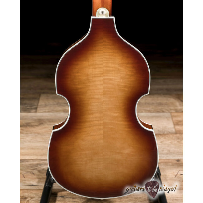 Hofner 1964 Reissue Left-Handed Violin Bass (H500/1-64L-0) w/ Case – Sunburst