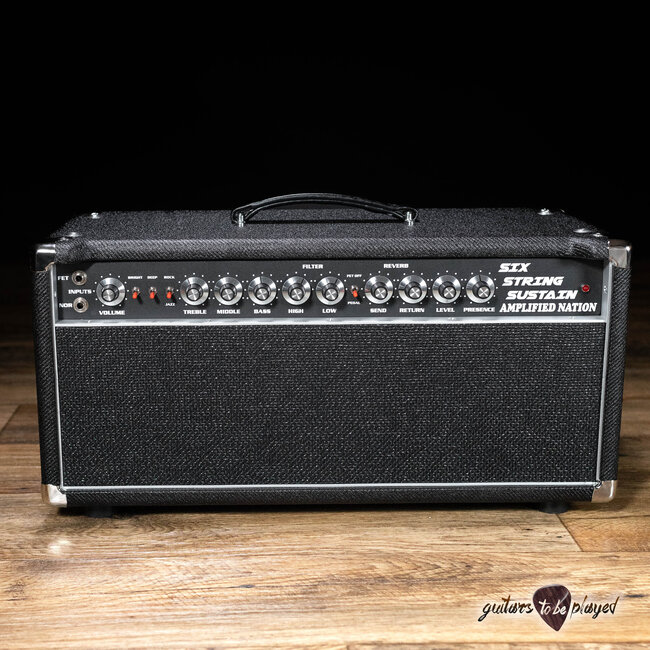 Amplified Nation Six String Sustain 50W Head – Black Lacquered Tweed