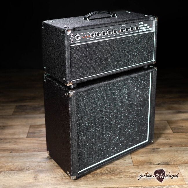 Amplified Nation Six String Sustain 50W Head & 115 Cab – Black Lacquered Tweed