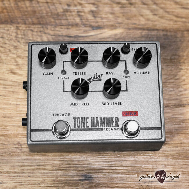 Aguilar Tone Hammer V2 Bass Preamp/DI Pedal