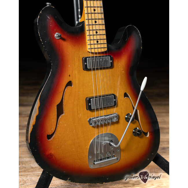 Fano GF6 Alt de Facto Lollar Mini HB’s & Descendant Vibrato – 3-Tone Sunburst