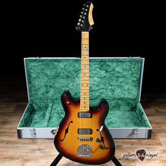 Fano Guitars Fano GF6 Alt de Facto Lollar Mini HB’s & Descendant Vibrato – 3-Tone Sunburst