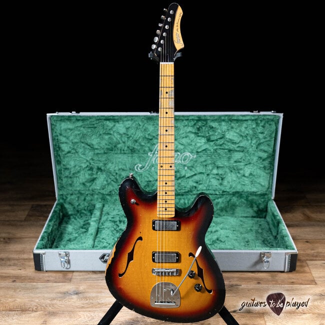 Fano GF6 Alt de Facto Lollar Mini HB’s & Descendant Vibrato – 3-Tone Sunburst
