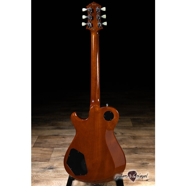 Knaggs Kenai T2 Flame Top Semi-Hollow Guitar – Aged Scotch (Gloss)