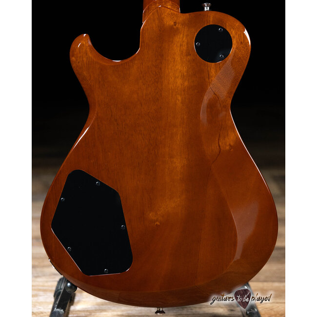 Knaggs Kenai T2 Flame Top Semi-Hollow Guitar – Aged Scotch (Gloss)