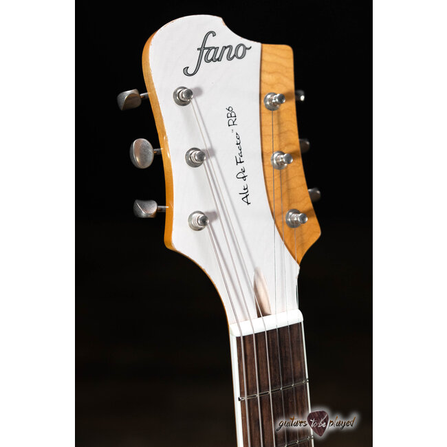 Fano RB6 Alt de Facto Mahogany Lollar Staple P-90 Guitar w/ Bigsby – Driftwood