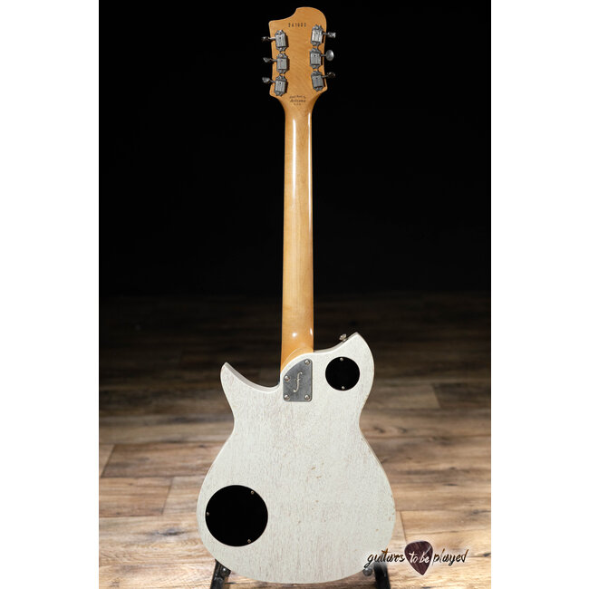 Fano RB6 Alt de Facto Mahogany Lollar Staple P-90 Guitar w/ Bigsby – Driftwood