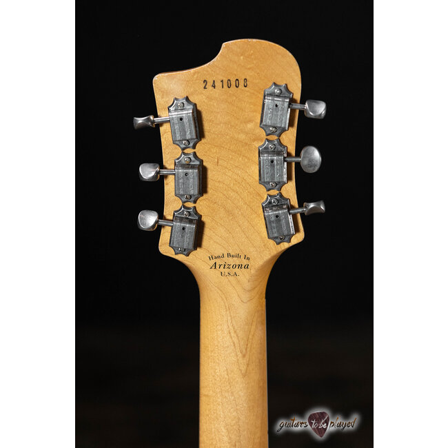 Fano RB6 Alt de Facto Mahogany Lollar Staple P-90 Guitar w/ Bigsby – Driftwood