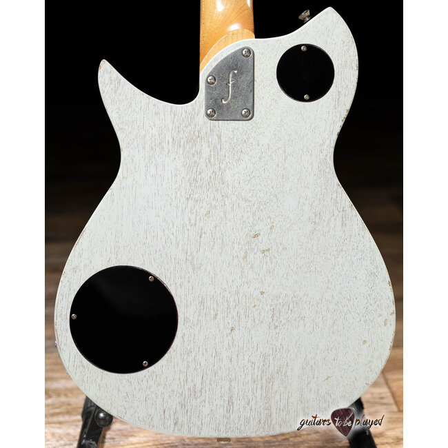 Fano RB6 Alt de Facto Mahogany Lollar Staple P-90 Guitar w/ Bigsby – Driftwood