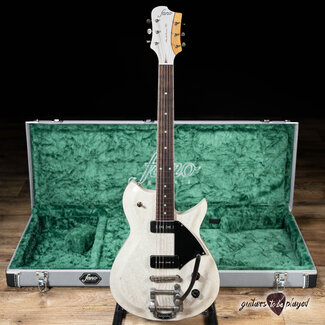 Fano Guitars Fano RB6 Alt de Facto Mahogany Lollar Staple P-90 Guitar w/ Bigsby – Driftwood