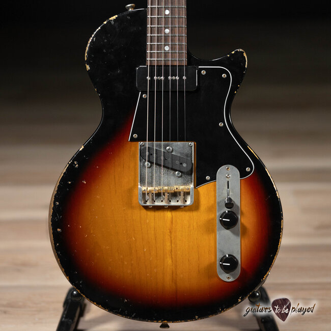 Fano SP6 Oltre P-90/T-Style Guitar w/ Gigbag – 3-Tone Sunburst
