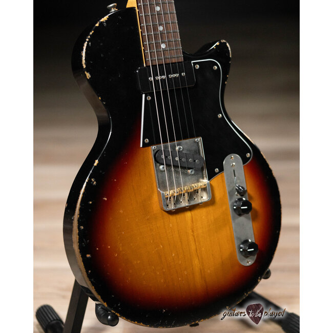 Fano SP6 Oltre P-90/T-Style Guitar w/ Gigbag – 3-Tone Sunburst