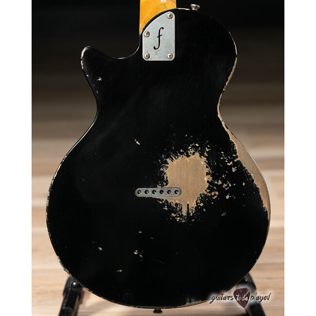 Fano SP6 Oltre P-90/T-Style Guitar w/ Gigbag – Bull Black