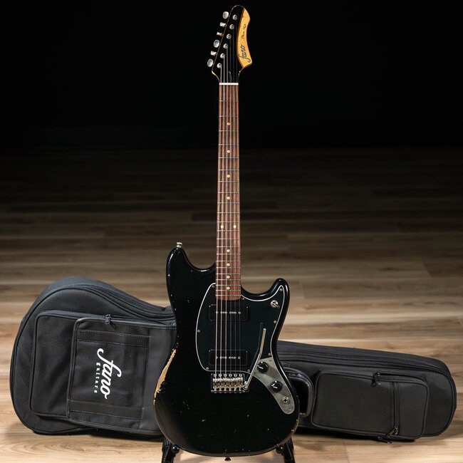 Fano MG6 Oltre P-90 Guitar w/ Gigbag – Bull Black - Guitars