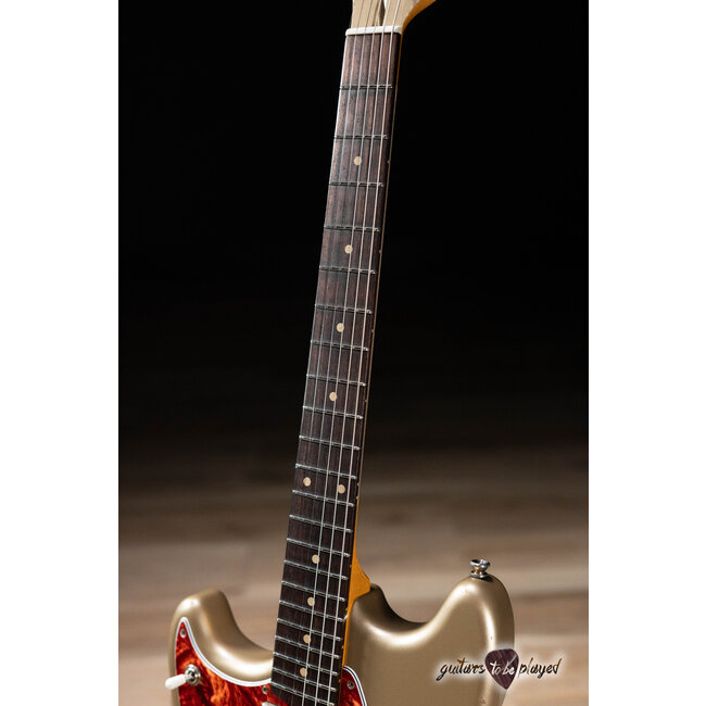 Fano MG6 Oltre Left-Handed Humbucker Guitar w/ Gigbag – Shoreline Gold