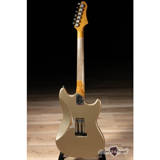 Fano MG6 Oltre Left-Handed Humbucker Guitar w/ Gigbag – Shoreline Gold