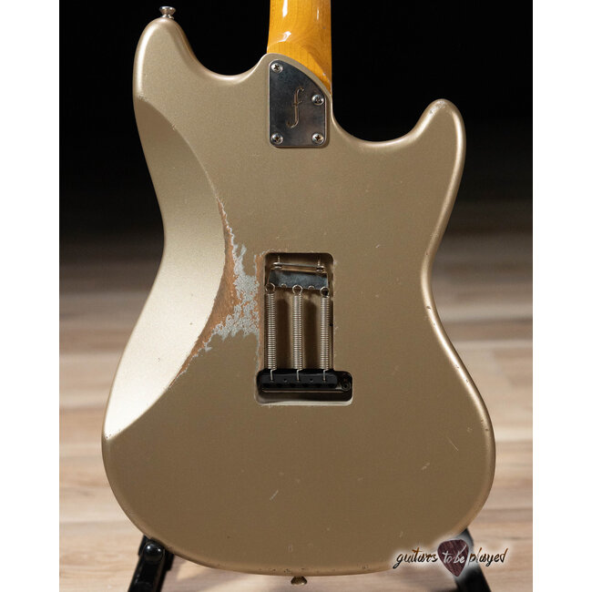 Fano MG6 Oltre Left-Handed Humbucker Guitar w/ Gigbag – Shoreline Gold