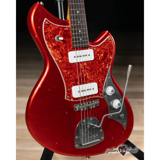 Novo Custom Serus J Guitar w/ Fralin P-90s – Candy Apple Red