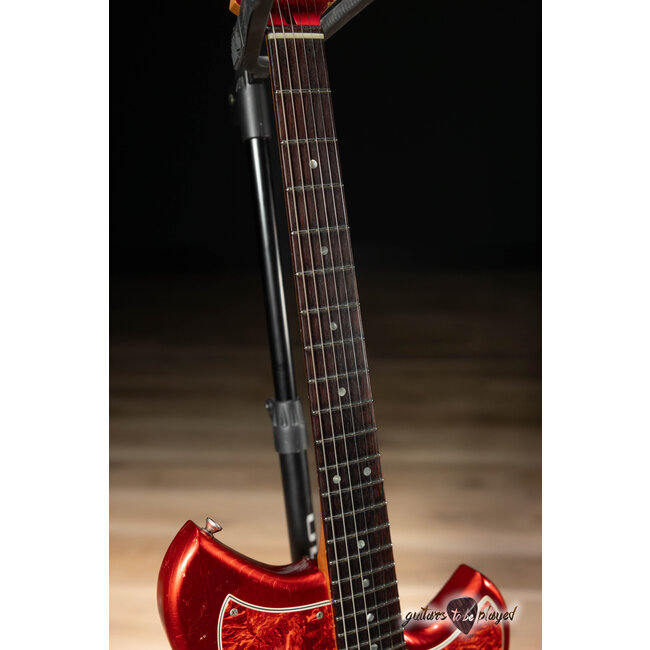 Novo Custom Serus J Guitar w/ Fralin P-90s – Candy Apple Red