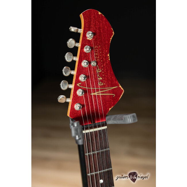 Novo Custom Serus J Guitar w/ Fralin P-90s – Candy Apple Red
