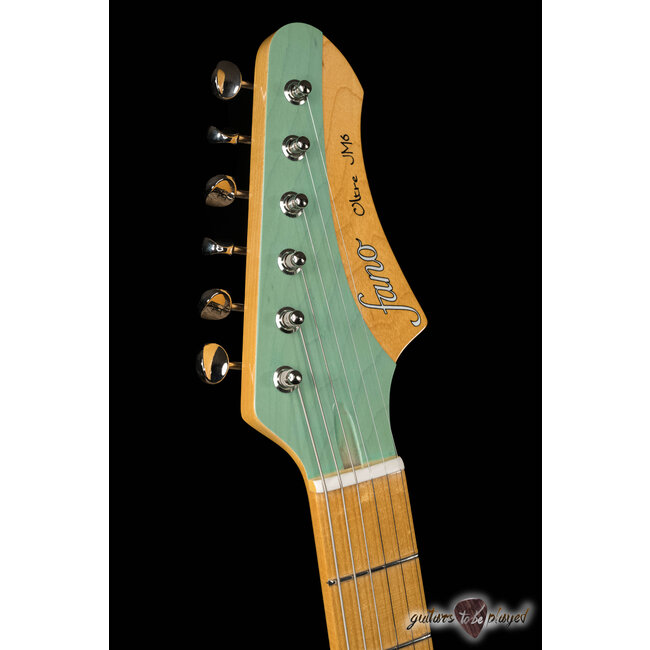 Fano JM6 Oltre Maple Neck Suhr SSV Humbucker Guitar w/ Gigbag – Seafoam Mary
