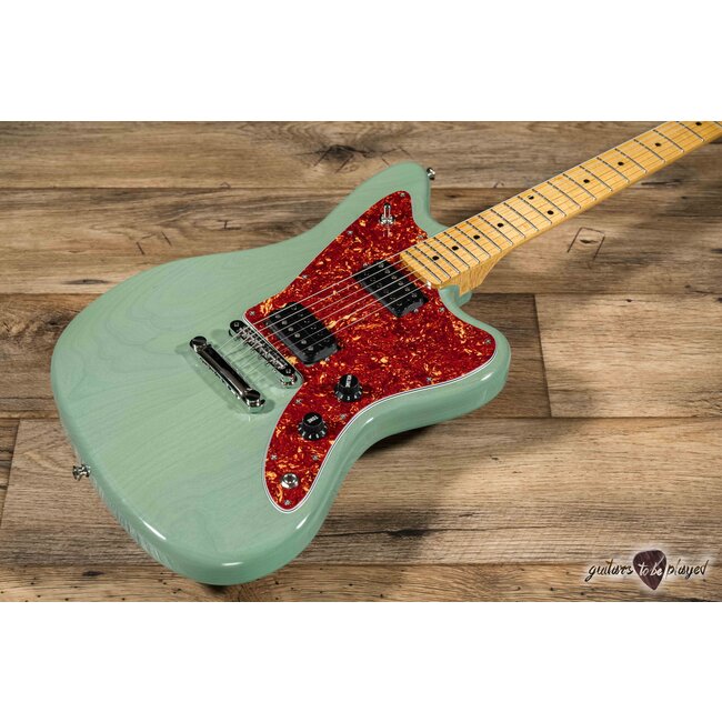 Fano JM6 Oltre Maple Neck Suhr SSV Humbucker Guitar w/ Gigbag – Seafoam Mary