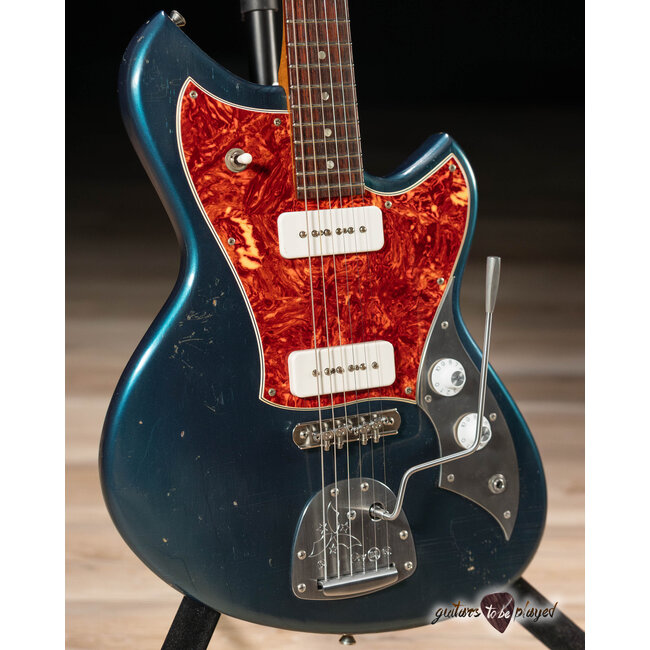 Novo Custom Serus J Guitar w/ Fralin P-90s – Lake Como Blue